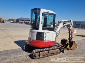 Taketuchi TB23R Mini Excavators For Auction: Leeds, UK – 30th April, 1st, 2nd & 3rd May 25 full