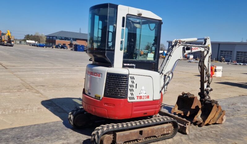 Taketuchi TB23R Mini Excavators For Auction: Leeds, UK – 30th April, 1st, 2nd & 3rd May 25 full