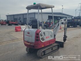 2018 Takeuchi TB216 Mini Excavators For Auction: Leeds, UK – 30th April, 1st, 2nd & 3rd May 25 full