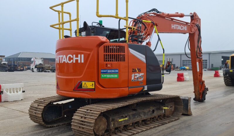 2023 Hitachi ZX135USBL-7 10 Ton+ Excavators For Auction: Leeds, UK – 30th April, 1st, 2nd & 3rd May 25 full