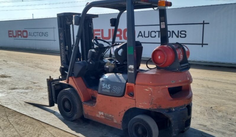Toyota 42-7FGF20 Forklifts For Auction: Leeds, UK – 30th April, 1st, 2nd & 3rd May 25 full