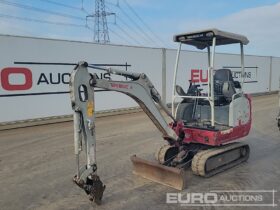 2018 Takeuchi TB216 Mini Excavators For Auction: Leeds, UK – 30th April, 1st, 2nd & 3rd May 25