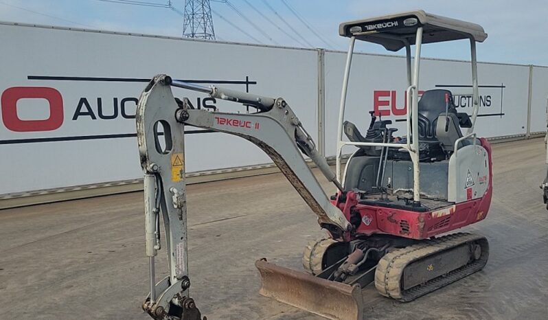 2018 Takeuchi TB216 Mini Excavators For Auction: Leeds, UK – 30th April, 1st, 2nd & 3rd May 25