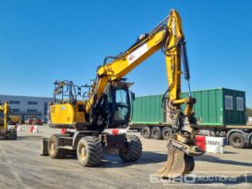 2021 JCB JS145W+ Wheeled Excavators For Auction: Leeds, UK – 30th April, 1st, 2nd & 3rd May 25 full