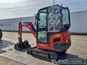 2023 Kubota KX016-4 Mini Excavators For Auction: Leeds, UK – 30th April, 1st, 2nd & 3rd May 25 full