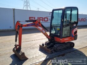 2018 Kubota KX016-4 Mini Excavators For Auction: Leeds, UK – 30th April, 1st, 2nd & 3rd May 25