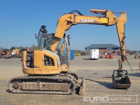 Case CX75SR 6 Ton+ Excavators For Auction: Leeds, UK – 30th April, 1st, 2nd & 3rd May 25 full