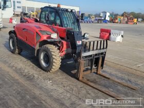 2019 Manitou MT625H Comfort Telehandlers For Auction: Leeds, UK – 30th April, 1st, 2nd & 3rd May 25 full