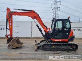 2018 Kubota KX080-4A 6 Ton+ Excavators For Auction: Leeds, UK – 30th April, 1st, 2nd & 3rd May 25 full