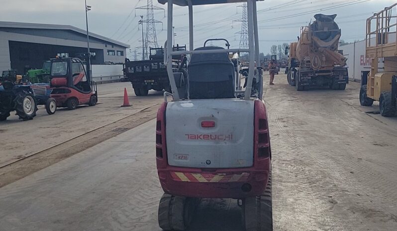 2018 Takeuchi TB216 Mini Excavators For Auction: Leeds, UK – 30th April, 1st, 2nd & 3rd May 25 full