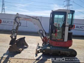 Taketuchi TB23R Mini Excavators For Auction: Leeds, UK – 30th April, 1st, 2nd & 3rd May 25 full