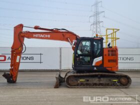 2023 Hitachi ZX135USBL-7 10 Ton+ Excavators For Auction: Leeds, UK – 30th April, 1st, 2nd & 3rd May 25 full