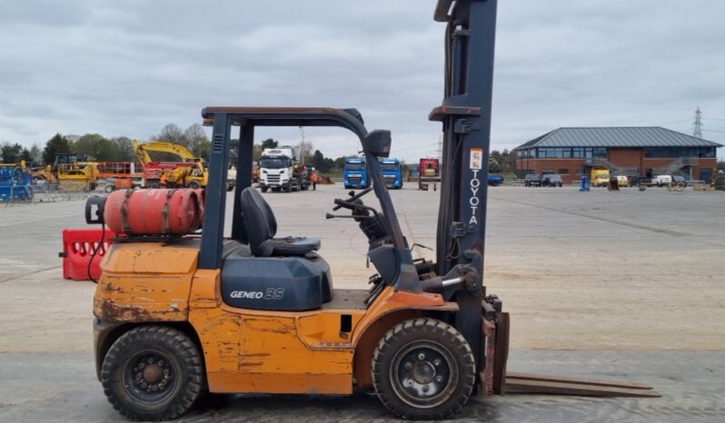 Toyota 7FG35 Forklifts For Auction: Leeds, UK – 30th April, 1st, 2nd & 3rd May 25 full