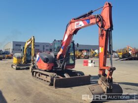 2018 Kubota KX080-4A 6 Ton+ Excavators For Auction: Leeds, UK – 30th April, 1st, 2nd & 3rd May 25 full