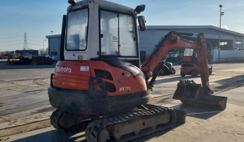 2011 Kubota KX71-3 Mini Excavators For Auction: Leeds, UK – 30th April, 1st, 2nd & 3rd May 25 full