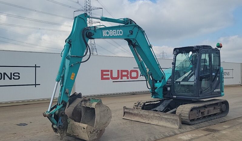 2019 Kobelco SK85MSR-7 6 Ton+ Excavators For Auction: Leeds, UK – 30th April, 1st, 2nd & 3rd May 25
