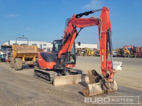 2021 Kubota KX080-4A2 6 Ton+ Excavators For Auction: Leeds, UK – 30th April, 1st, 2nd & 3rd May 25 full
