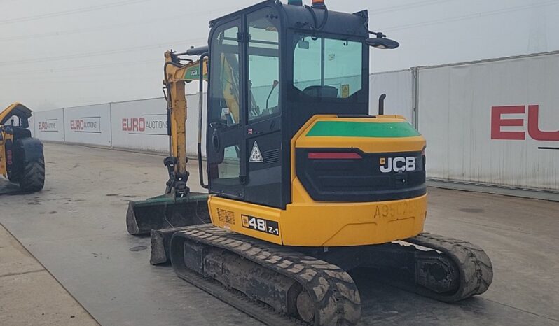 2018 JCB 48Z-1 Mini Excavators For Auction: Leeds, UK – 30th April, 1st, 2nd & 3rd May 25 full