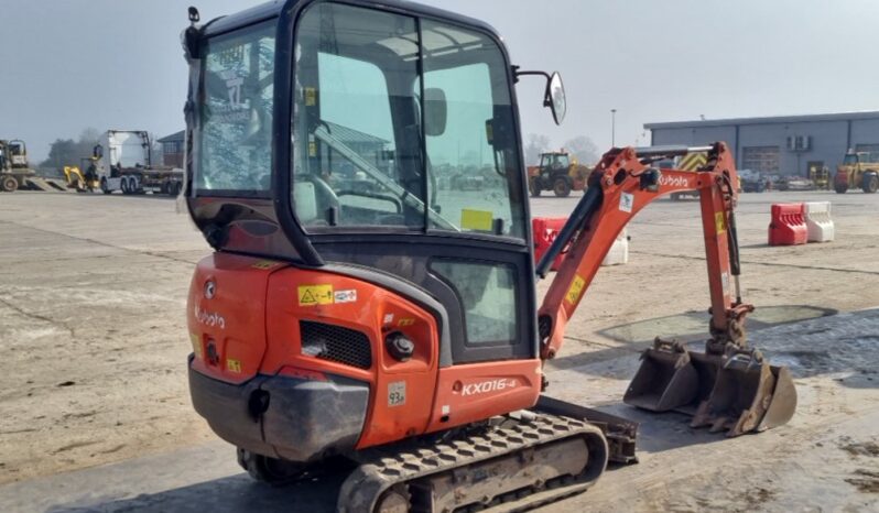 2023 Kubota KX016-4 Mini Excavators For Auction: Leeds, UK – 30th April, 1st, 2nd & 3rd May 25 full
