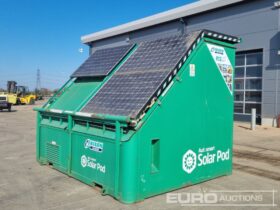Solar Pod Solar Panel Unit to suit Generator (Spares) Generators For Auction: Leeds, UK – 30th April, 1st, 2nd & 3rd May 25 full
