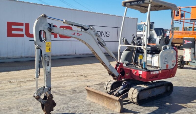 2018 Takeuchi TB216 Mini Excavators For Auction: Leeds, UK – 30th April, 1st, 2nd & 3rd May 25