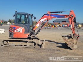 2017 Kubota U48-4 Mini Excavators For Auction: Leeds, UK – 30th April, 1st, 2nd & 3rd May 25 full