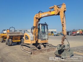 Case CX75SR 6 Ton+ Excavators For Auction: Leeds, UK – 30th April, 1st, 2nd & 3rd May 25 full