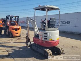 2019 Takeuchi TB215R Mini Excavators For Auction: Leeds, UK – 30th April, 1st, 2nd & 3rd May 25 full
