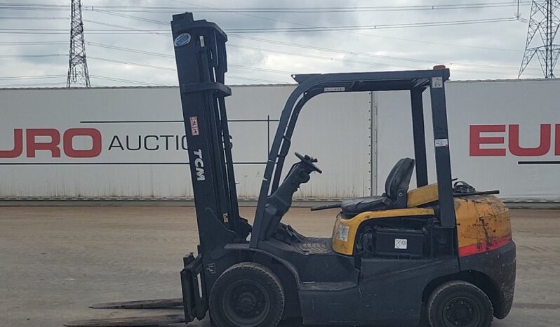 TCM FD25T3 Forklifts For Auction: Leeds, UK – 30th April, 1st, 2nd & 3rd May 25 full