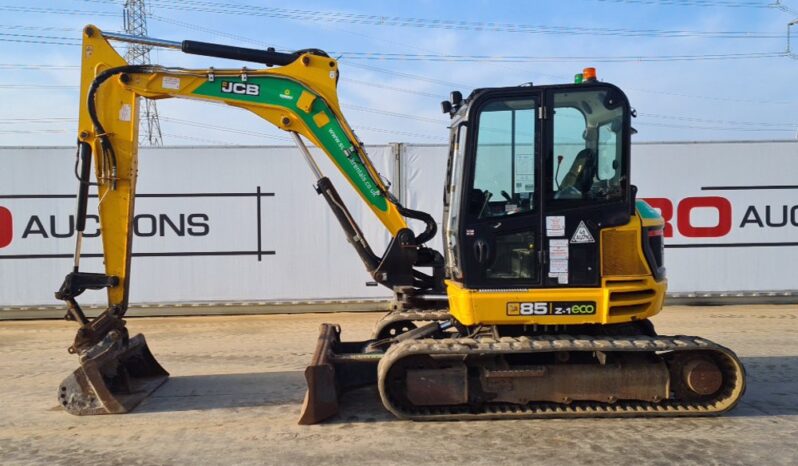 2018 JCB 85Z-1 6 Ton+ Excavators For Auction: Leeds, UK – 30th April, 1st, 2nd & 3rd May 25 full