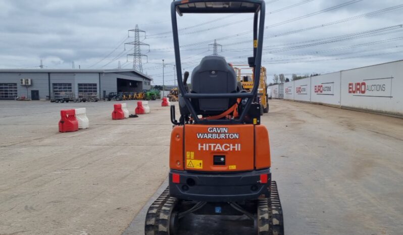 2023 Hitachi ZX19U-6 YLR Mini Excavators For Auction: Leeds, UK – 30th April, 1st, 2nd & 3rd May 25 full