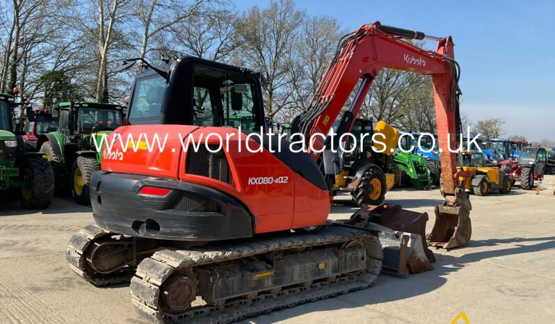 KUBOTA KX080-4A2 full
