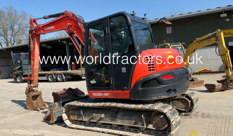 KUBOTA KX080-4A2 full