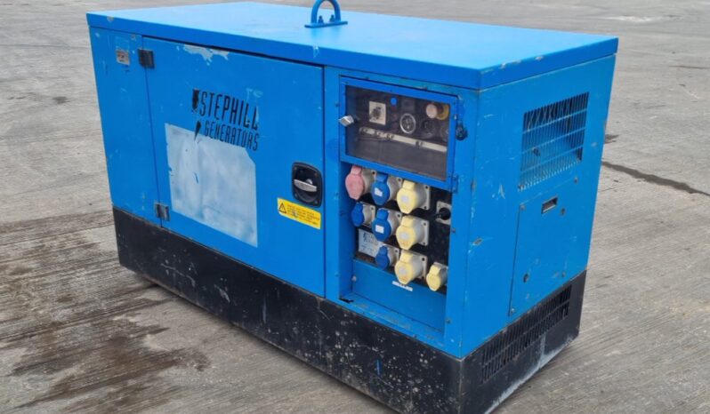 Stephill 26kVA Generator, Yanmar Engine Generators For Auction: Leeds, UK – 30th April, 1st, 2nd & 3rd May 25 full