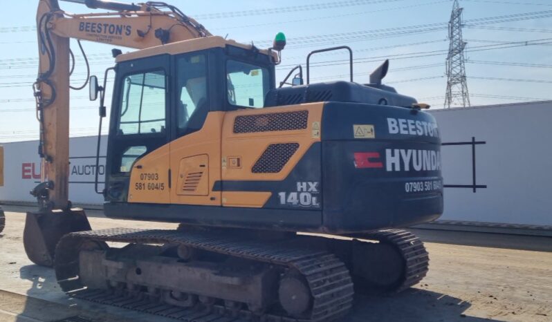 2018 Hyundai HX140LC 10 Ton+ Excavators For Auction: Leeds, UK – 30th April, 1st, 2nd & 3rd May 25 full