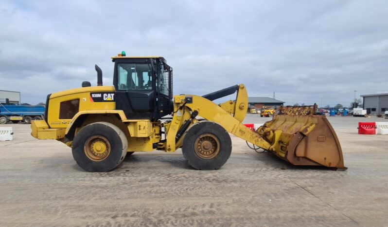 2015 CAT 938M Wheeled Loaders For Auction: Leeds, UK – 30th April, 1st, 2nd & 3rd May 25 full