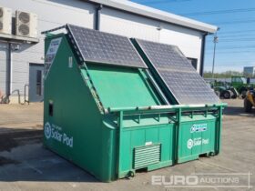 Solar Pod Solar Panel Unit to suit Generator (Spares) Generators For Auction: Leeds, UK – 30th April, 1st, 2nd & 3rd May 25 full