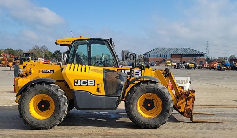 2019 JCB 531-70 Agri Super Telehandlers For Auction: Leeds, UK – 30th April, 1st, 2nd & 3rd May 25 full