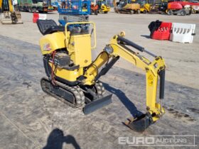 Yanmar SV05-B Micro Excavators For Auction: Leeds, UK – 30th April, 1st, 2nd & 3rd May 25 full