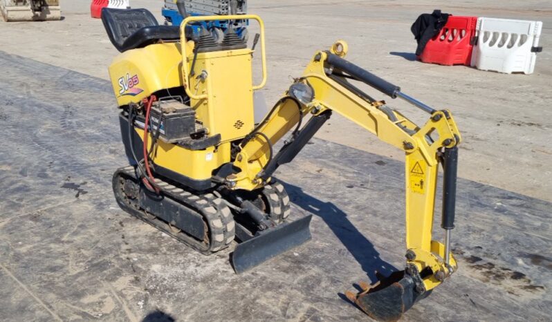 Yanmar SV05-B Micro Excavators For Auction: Leeds, UK – 30th April, 1st, 2nd & 3rd May 25 full