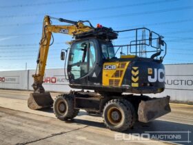 2017 JCB JS145WTA Wheeled Excavators For Auction: Leeds, UK – 30th April, 1st, 2nd & 3rd May 25 full