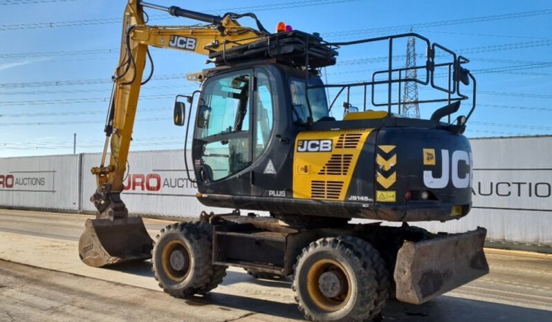 2017 JCB JS145WTA Wheeled Excavators For Auction: Leeds, UK – 30th April, 1st, 2nd & 3rd May 25 full