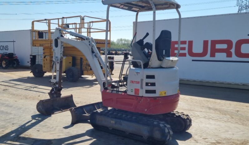 2019 Takeuchi TB215R Mini Excavators For Auction: Leeds, UK – 30th April, 1st, 2nd & 3rd May 25 full
