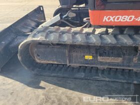 2021 Kubota KX080-4A2 6 Ton+ Excavators For Auction: Leeds, UK – 30th April, 1st, 2nd & 3rd May 25 full