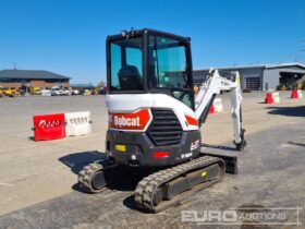 2019 Bobcat E27Z Mini Excavators For Auction: Leeds, UK – 30th April, 1st, 2nd & 3rd May 25 full