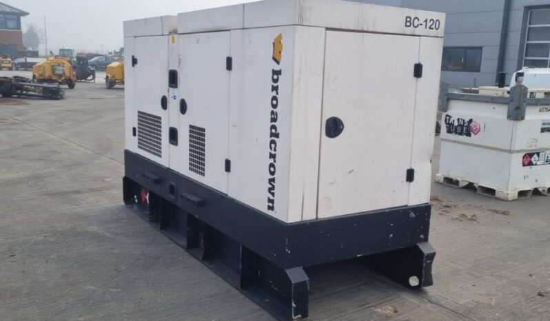 2016 JCB BCRJD 120-50/60 E3A Generators For Auction: Leeds, UK – 30th April, 1st, 2nd & 3rd May 25 full