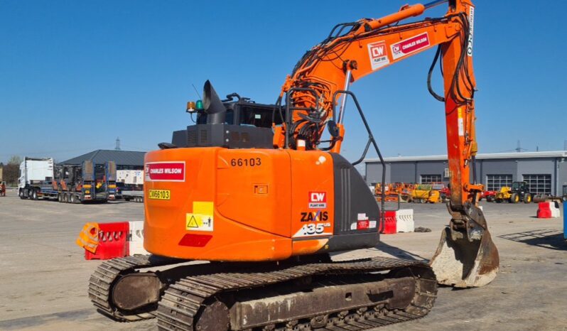 2018 Hitachi ZX135US-6 10 Ton+ Excavators For Auction: Leeds, UK – 30th April, 1st, 2nd & 3rd May 25 full