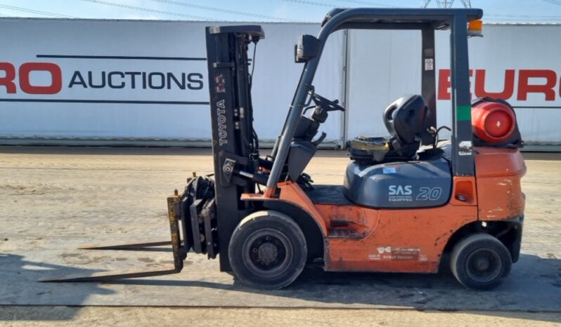 Toyota 42-7FGF20 Forklifts For Auction: Leeds, UK – 30th April, 1st, 2nd & 3rd May 25 full