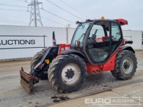Manitou MLT634 Telehandlers For Auction: Leeds, UK – 30th April, 1st, 2nd & 3rd May 25