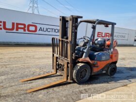 Toyota 02-7FGF30 Forklifts For Auction: Leeds, UK – 30th April, 1st, 2nd & 3rd May 25